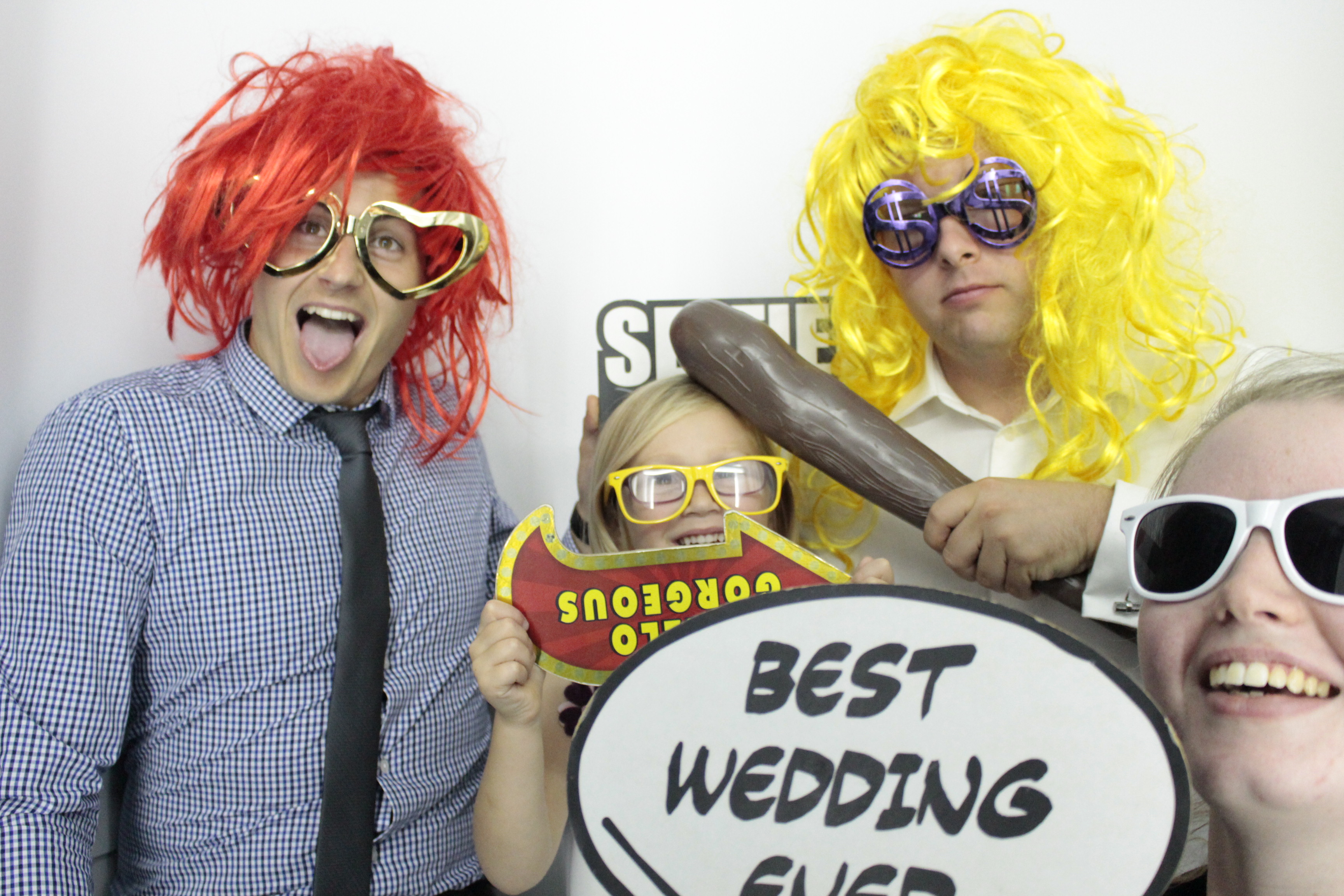 Louise & Dan's Big Day | View more photos from the event at gallery.myphotoboothexperience.co.uk/u/MyPhotoBoothExperienceLtd/Louise-Dans-Big-Day